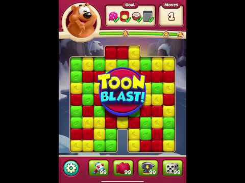 TOON BLAST Levels 3608 - 3614 [No Boosters]