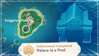 How to Unlock Palace in a Pool domain Genshin Impact Watatsumi Island Inazuma Patch 2.1 Guide
