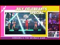 JULY CELEBRANTS Special EmmaOMG The OhEmGee Band