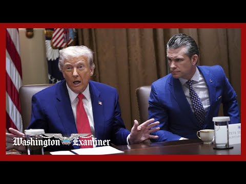 Trump jokes Pete Hegseth is his 'least controversial' Cabinet member