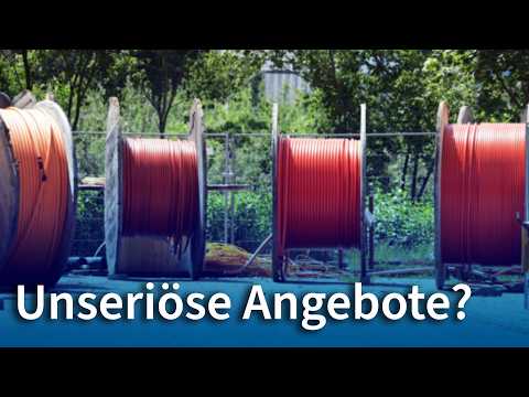 Glasfaser-Vertreter: Ist das Abzocke an der Haustür?