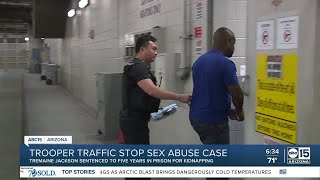Trooper sentenced in traffic stop sex abuse case