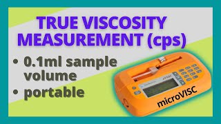Download the video "[Viscosity][Viscometer] RHEOSENSE microVISC™  Viscometer"