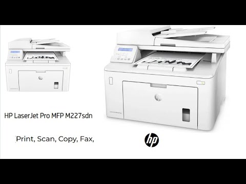 HP LaserJet Pro MFP M227sdn Printer