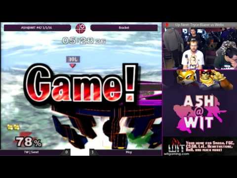 TW | Sveet (Fox) vs Moy (Falcon) - ASH@WIT #42 Melee Bracket