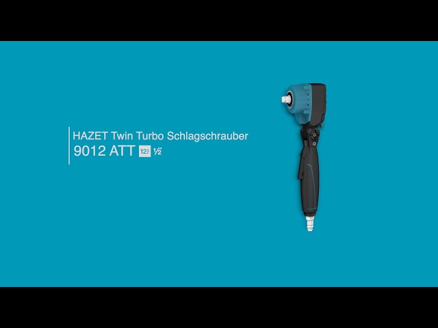 Video Teaser für HAZET Schlagschrauber 9012 ATT ∙ Lösemoment 550 Nm ∙ Hochleistungs-Doppelhammer-Schlagwerk