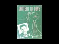 Lament to Love (1941)