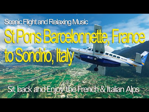 Epic Alpine Adventure: Flying the French & Italian Alps in a Cessna Caravan | Saint Pons to Caiolo