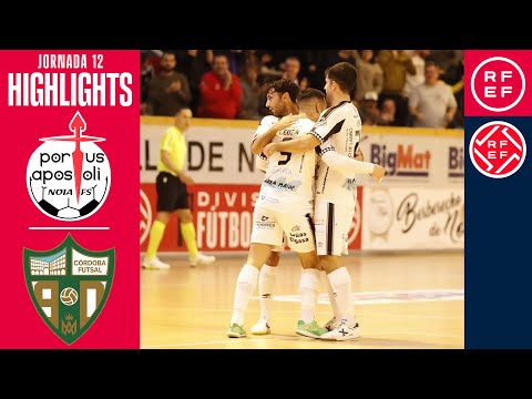 Resumen #PrimeraDivisiónFS | Noia Portus Apostoli 3-2 Córdoba Patrimonio| Jornada 12