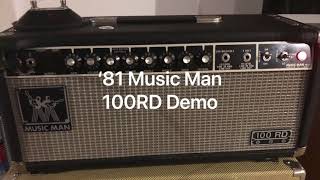 Video thumbnail for 1981 Music Man 100 RD Demo by Tim Facemyer