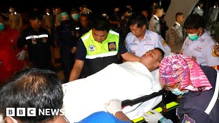 Sailors rescued after Thai warship sinking – BBC News