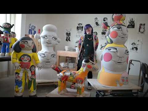 In the studio with Janina Myronowa, Resident Artist at the Bray