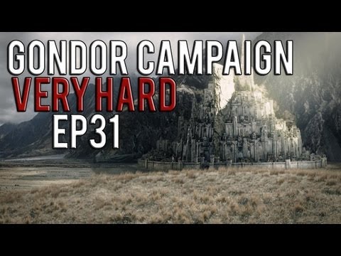 [31] Third Age: Total War 3.2 (MOS) - Gondor VeryHard - Battle of Barad Dur