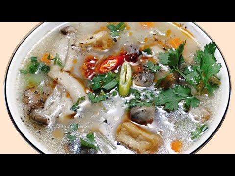 Cách Nấu CHÁO CHAY CỰC NGON, DỄ NẤU,ÍT TỐN THỜI GIAN,30 PHÚT CÓ BỮA TIỆC CHÁO,Chay Huệ Hoàng VLog