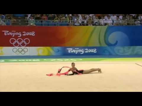 Joanna Mitrosz ribbon 2008  olympic games Beijing