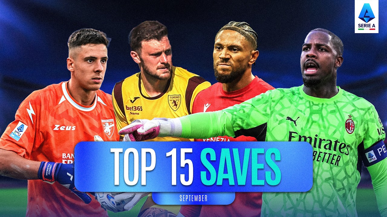 Okoye, De Gea, Maignan & MORE | Best Saves of September | Serie A 2026/27