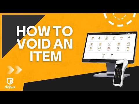 How to Void and item