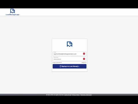 Applicant Portal Lending Automator tutorial video thumbnail