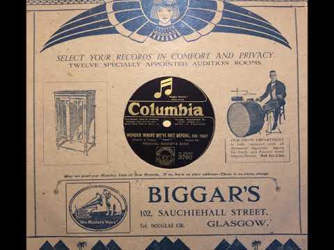 I Wonder Where We've Met Before? - Percival Mackey's Band