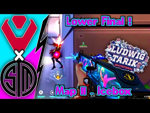Lower Bracket Final | Map 2 Highlight - Sentinels VS TSM | Ludwig x Tarik Invitational