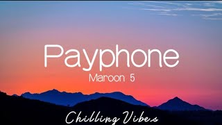 Maroon 5 - Payphone (Clean Version/No Rap) (Lyrics)