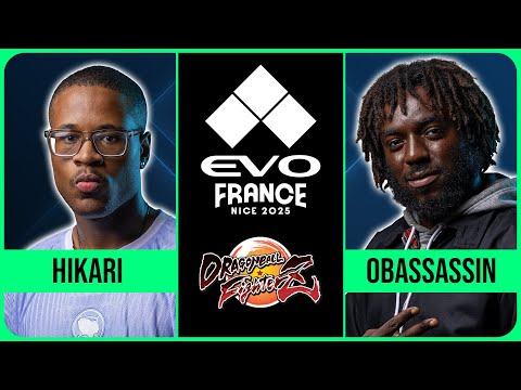Evo France 2025: DRAGON BALL FighterZ | Hikari vs OBAssassin | Losers Semifinals