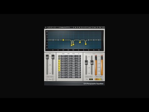 EQing Separate Tracks + Mix Buss with the Q10 Equalizer