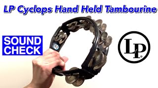 Video thumbnail for 【SOUND CHECK】LP150 Cyclops Hand Held Tambourine / LP【TAMBOURINE】 by TAKAFUMI PERCUSSION CHANNEL