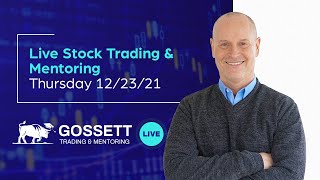 Live Stock Trading & Mentoring - Thursday 12/23/21 - During the last hour of the US Stock Market