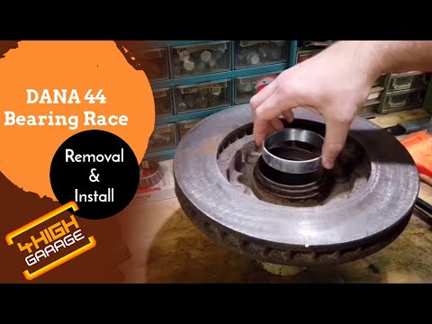 Dana 44 Bearing Race Removal & Install