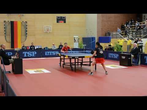Tischtennis Final Four 2017 in Hannover: Ding Yaping - Shan Xiaona