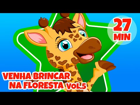 Venha Brincar na Floresta da Giramille, O Filme Vol. 5 - Giramille 27 min | Desenho Animado Musical