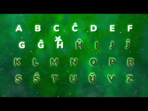 Esperanto Alphabet Song