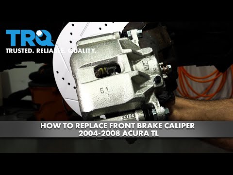 How to Replace Front Brake Caliper 2004-2008 Acura TL