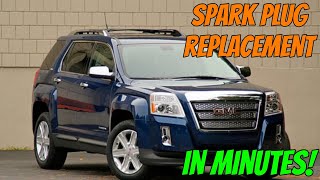 Simple Easy GMC Terrain V6 Spark Plug Replacement In Minutes Not Hours !!