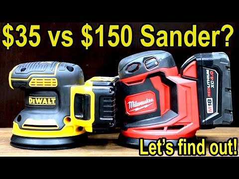 Best Sander (Battery Powered)? Milwaukee, DeWalt, Ryobi, Makita, Bauer, Craftsman, Ridgid, Kobalt