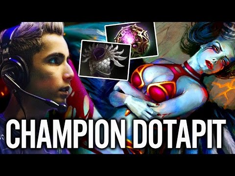 Crazy Blade Mail Queen EG vs OG Pro Mid Play by Suma1L Dotapit Champ Dota 2