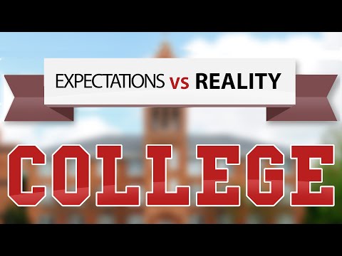 Expectations Vs Reality : First Day Of College