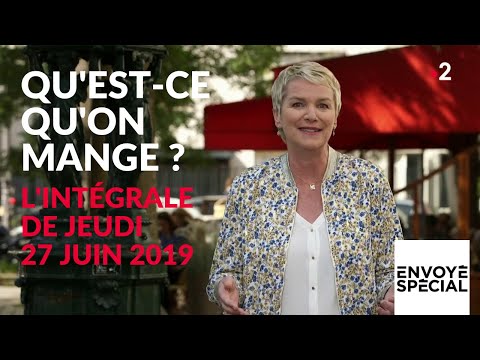 , title : 'Envoyé spécial. Qu’est-ce qu’on mange ? - 27 juin 2019 (France 2)'