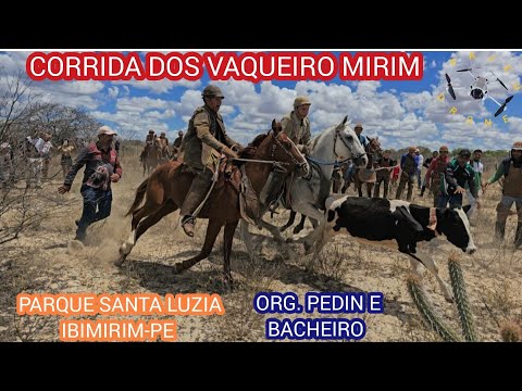 (DRONE)CORRIDA DOS VAQUEIRO MIRIM PARQUE SANTA LUZIA IBIMIRIM-PE ORG. PEDIN E BACHEIRO 
