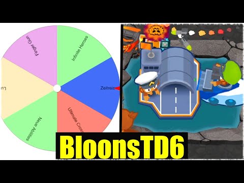 DIE MOD GLÜCKSRAD CHALLENGE! - BloonsTd6 [Deutsch/German]