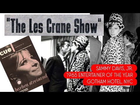 Streisand on Les Crane Show [1965 Cue Magazine Award with Sammy Davis, Jr.]