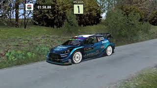Richard Burns Rally - Rz:Komárov - Ford Fiesta WRC 2017 - PersonalReord //03:36.69// Stage Camera