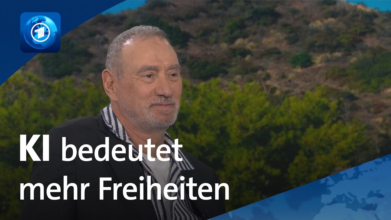 Hollywood-Regisseur Emmerich zu den Chancen von KI in der Filmproduktion | tagesthemen-Interview