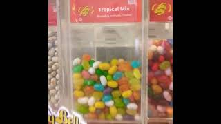 Jelly Belly, Different types of tempting of Jelly Belly in a Candy Chocolate shop@Nola USA. #shorts