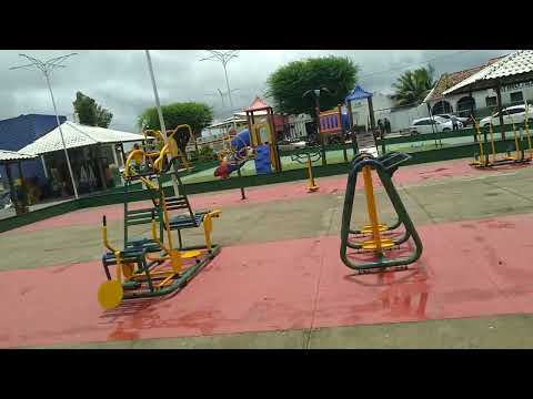 Praça principal de sátiro Dias Bahia