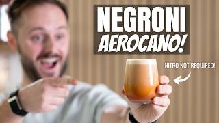 The Fluffiest COFFEE NEGRONI!