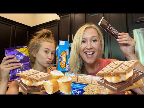 Cadbury vs Herseys Chocolate || American S'more vs UK S'more