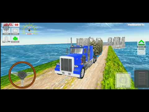 Offroad Uphill Cargo Truck Driving Simulator 3D - Extreme Death Road Truck Driver - Android Gameplay