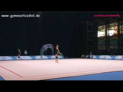 Dina Averina Clubs Podium Training - WC Tashkent 2017